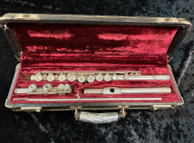 Vintage Wm Haynes Boston Mas Pro Commercial Model Flute, Serial # 17878-